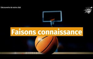 Découverte de notre club