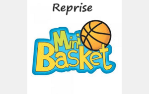 Reprise de l'école de mini-basket