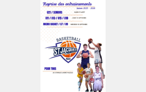 Reprise des entraînements