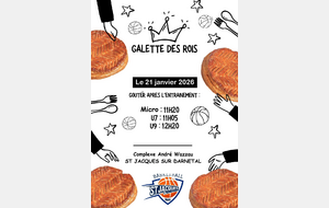 Galette des Rois - Ecole de Mini-Basket