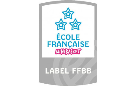 Labellisation Ecole Française de Mini Basket - 3 étoiles